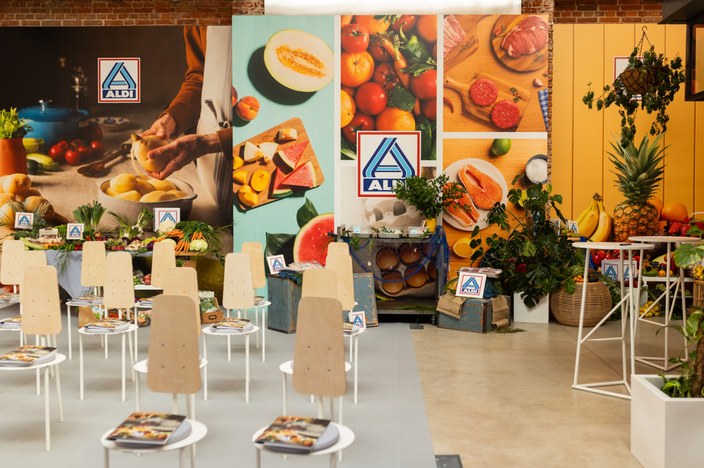 Showroom del Observatorio de Frescos de ALDI