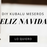 DIY Mesero Navideño - DIY NAVIDAD 1