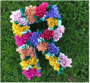 Blog - Letras flores
